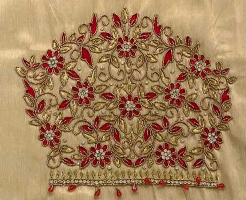 😘 Maggam Work Blouse Piece