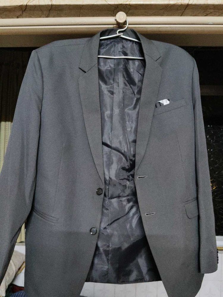Classic Grey Suit Blazer
