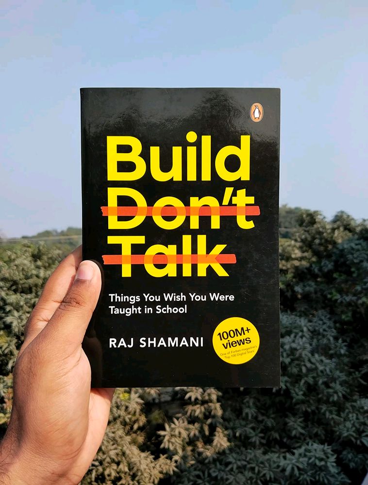 🆕 Build Don&#39;t Talk Book Paperback By Raj Shamani