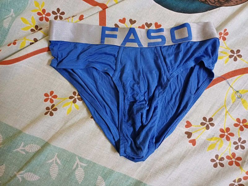 Blue Faso Briefs