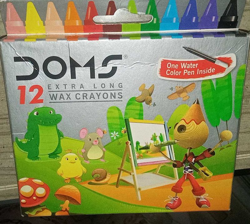 Doms  Wax Crayons