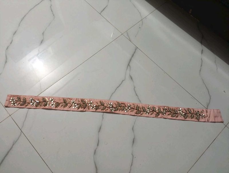 Embroidered Waist Belt