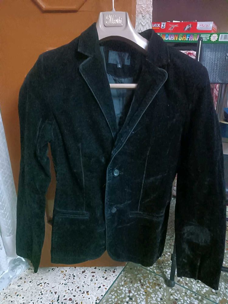Velvet Black Blazer