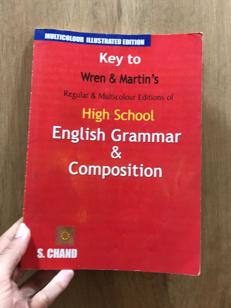 Key To Wren And Martin’s English Grammar And Composition