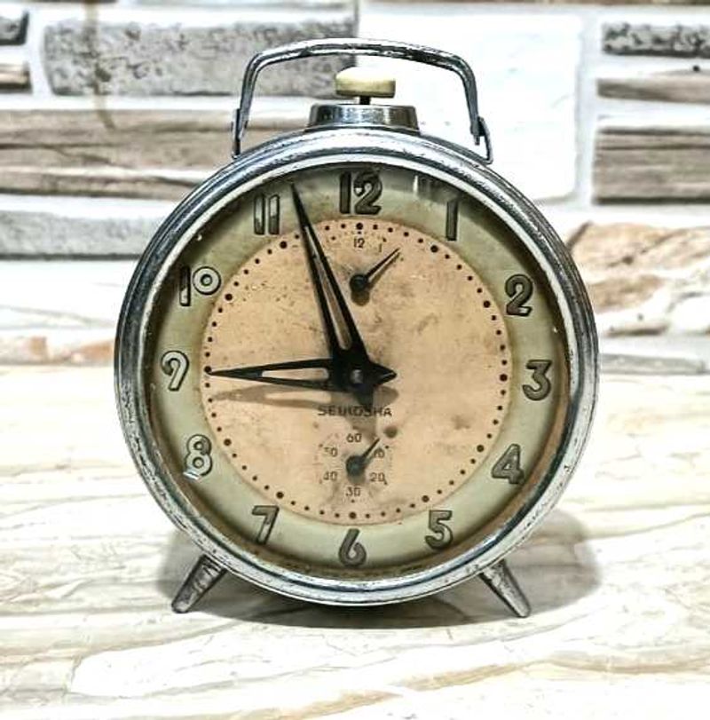 Vintage  Alarm Clock Combo.