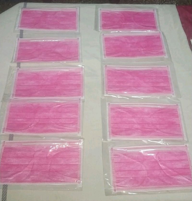Facial Or Surgical Mask PACK OF 10