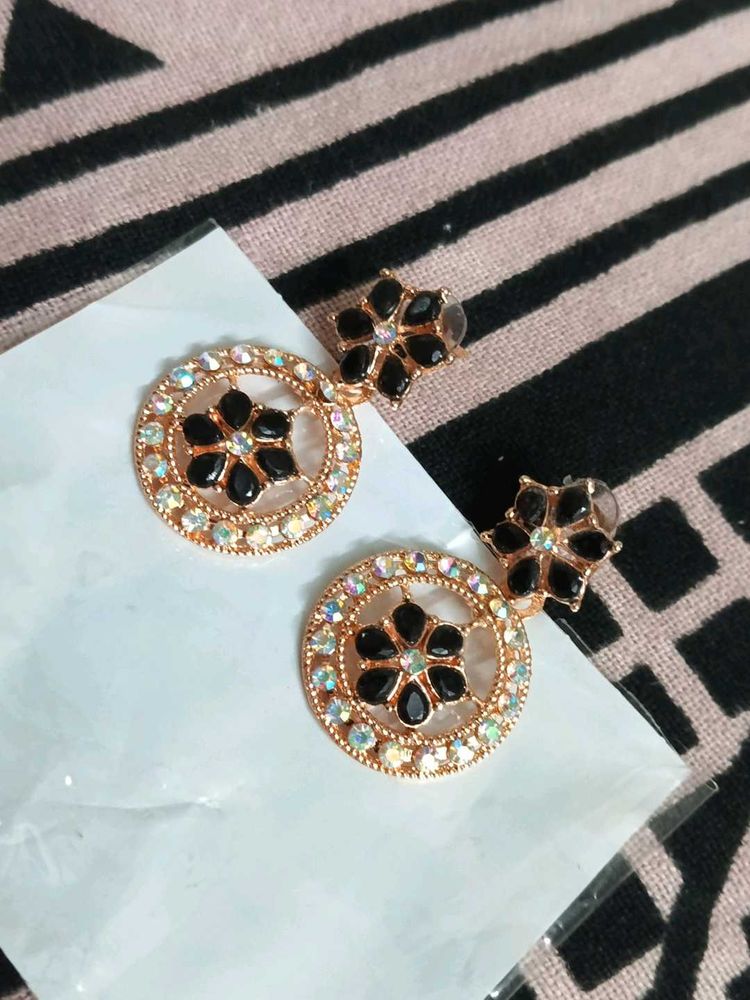 Floral Drop Earrings