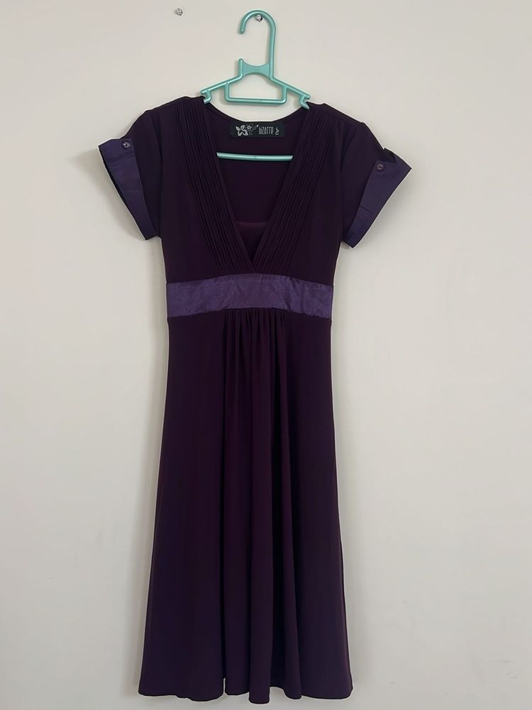 Elegant Purple Dress