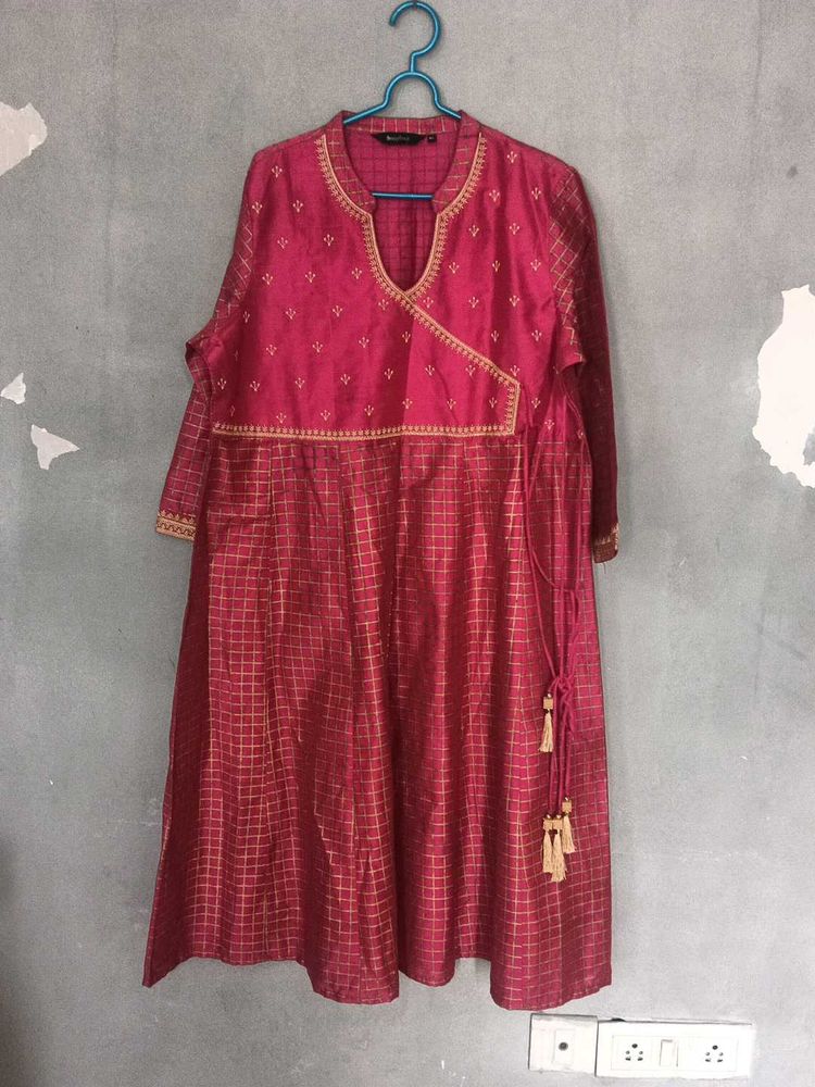 A Beautiful Pink Kurta