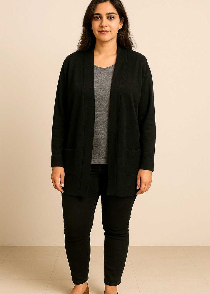 Black Cardigan / Shrug - Free Size