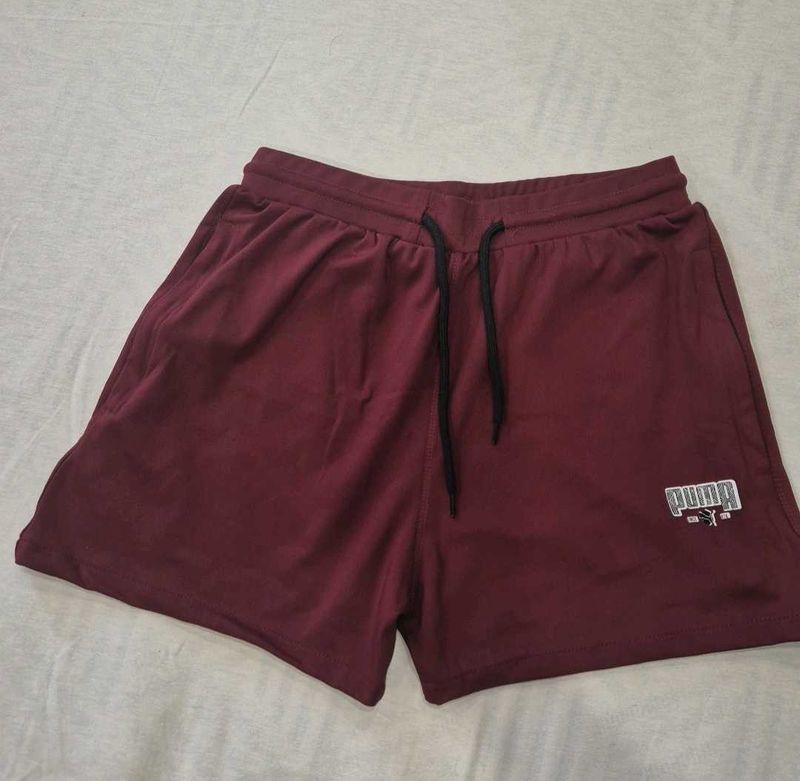 Puma Maroon Shorts