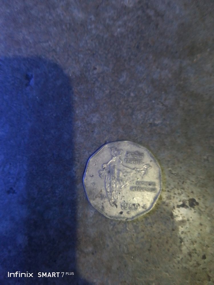 Vintage 1989 Indian Coin