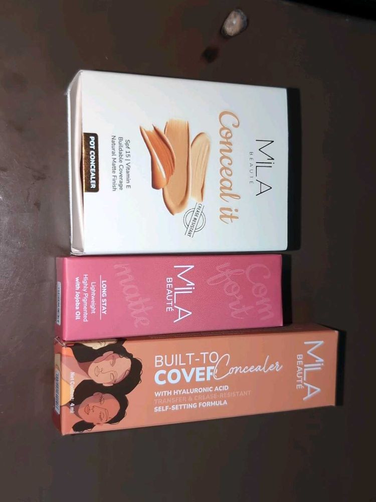Mila Lipstick And Concealors
