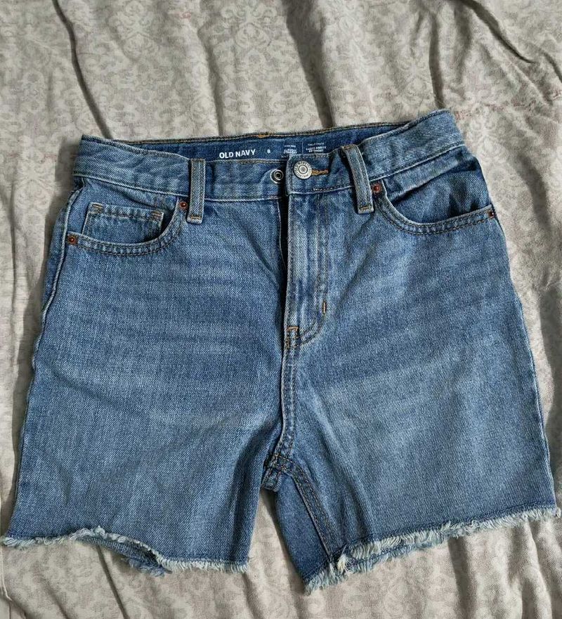 Denim Shorts Blue Navy