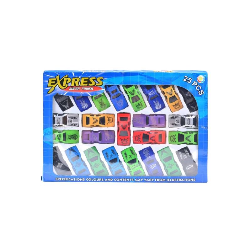 Toy Car Set - 25 Pieces