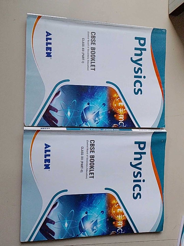 Allen Physics Class XII Booklet (Part-I)&amp;(Part-2)