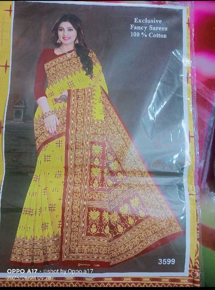 Exclusive Fancy Cotton Saree