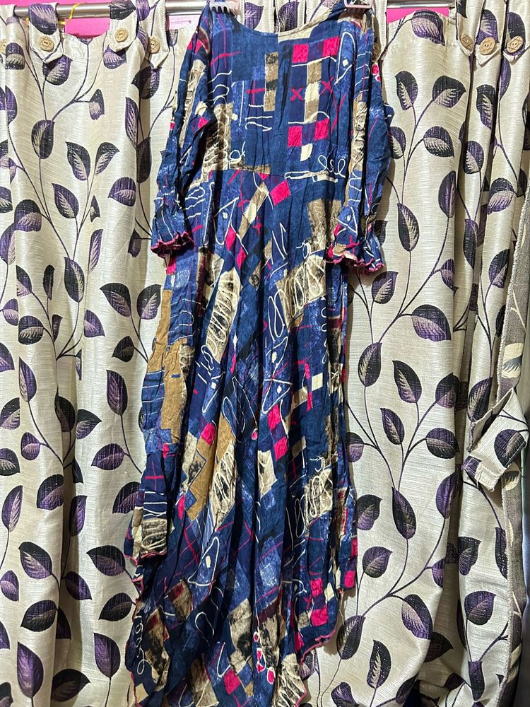 Patterned Maxi Dress
