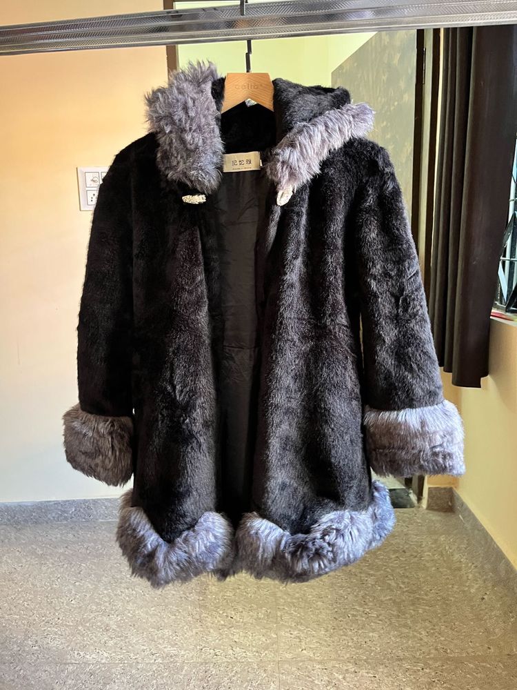 faux fur coat