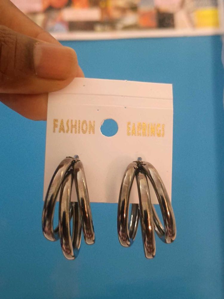 Triple Hoop Earrings