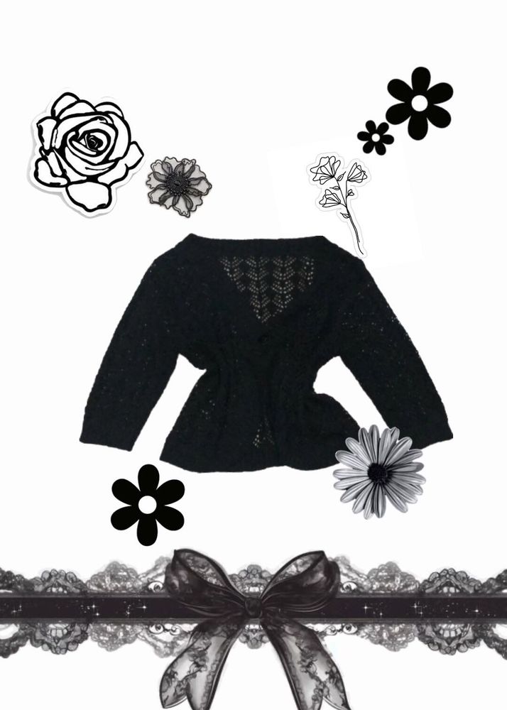 Gothic Black Shrug