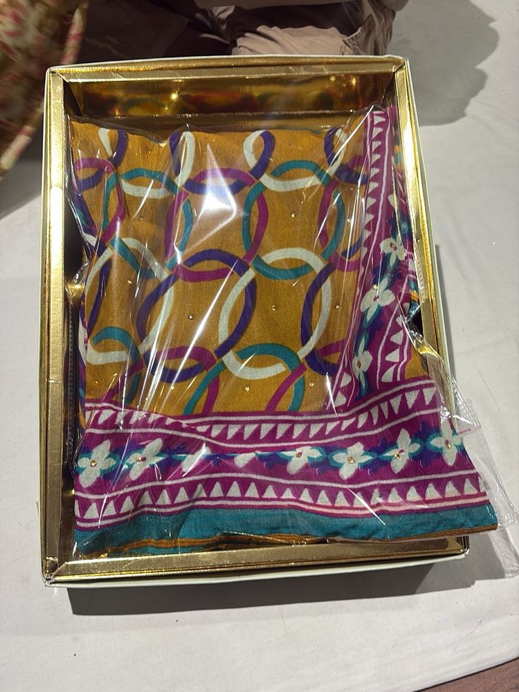 Elegant Patterned Saree