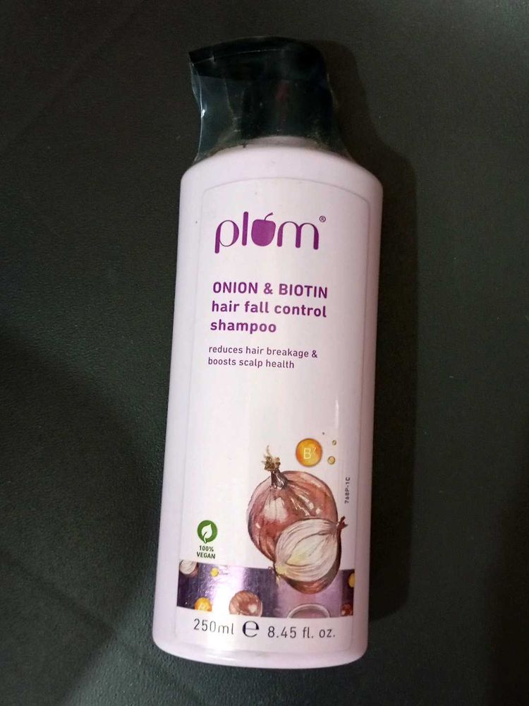 plum onion And Biotin Hair Fall Control Shampoo