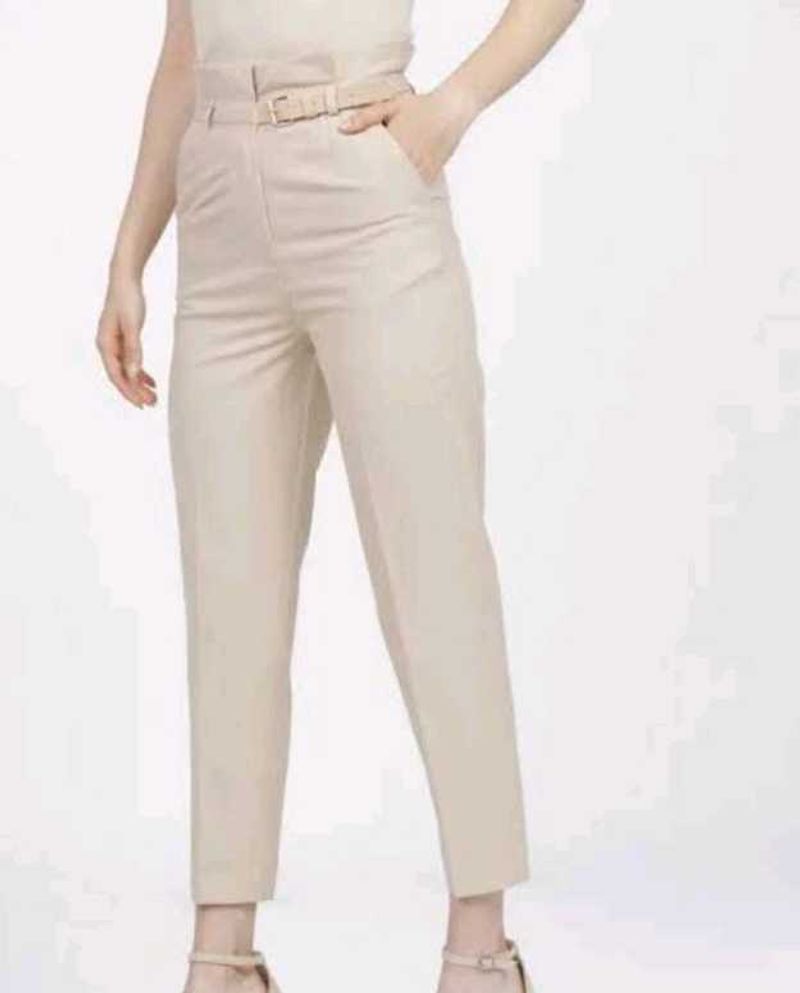 BUY 2 GET 1 FREE/  WOMEN PEACH  TROUSER