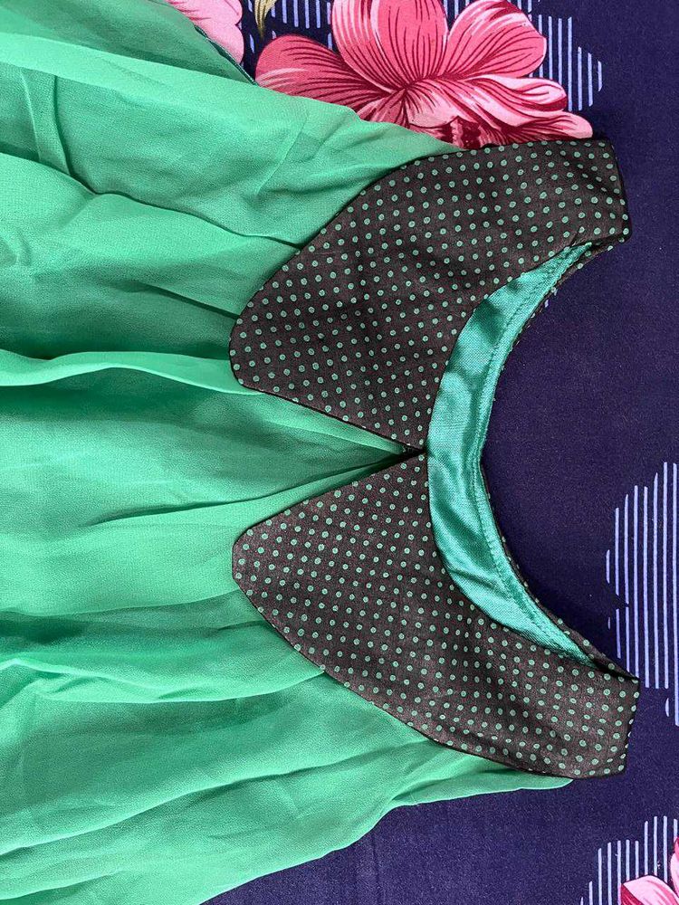 Green Polka Dot Dress