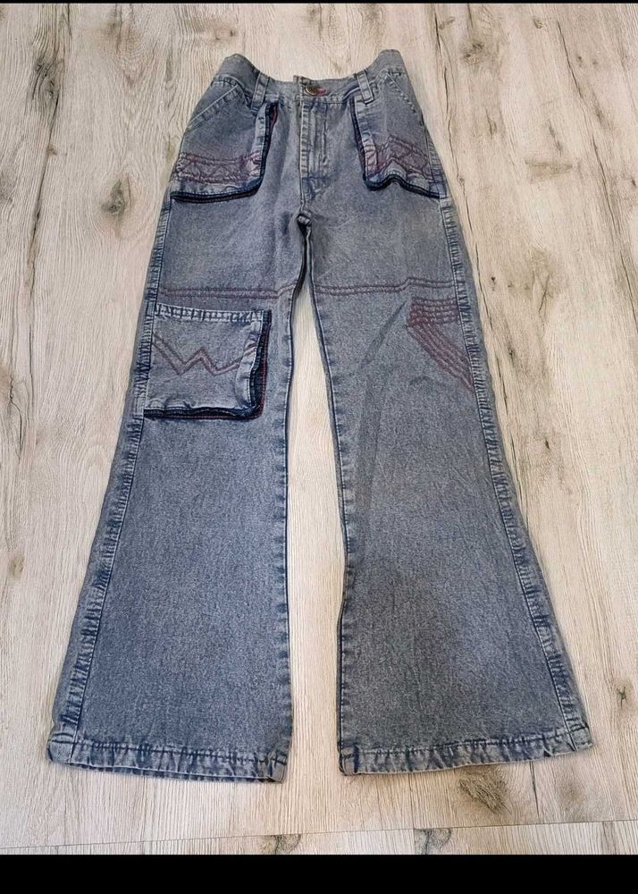 sc3282 Sabrin Cargo Bootcut Jeans size 22