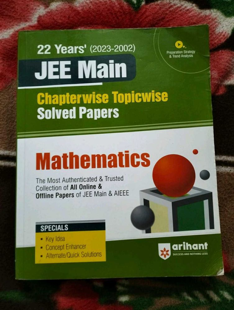 Jee Main Maths Book Arihant..