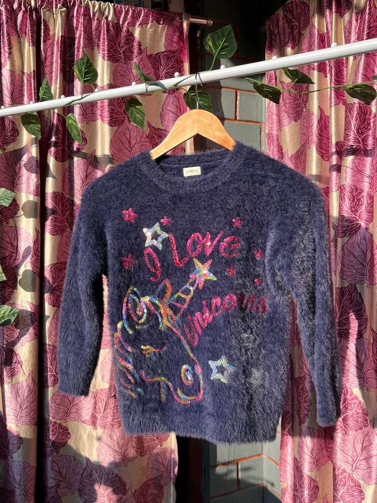 F&amp;F 'Love' Embellished Sweater