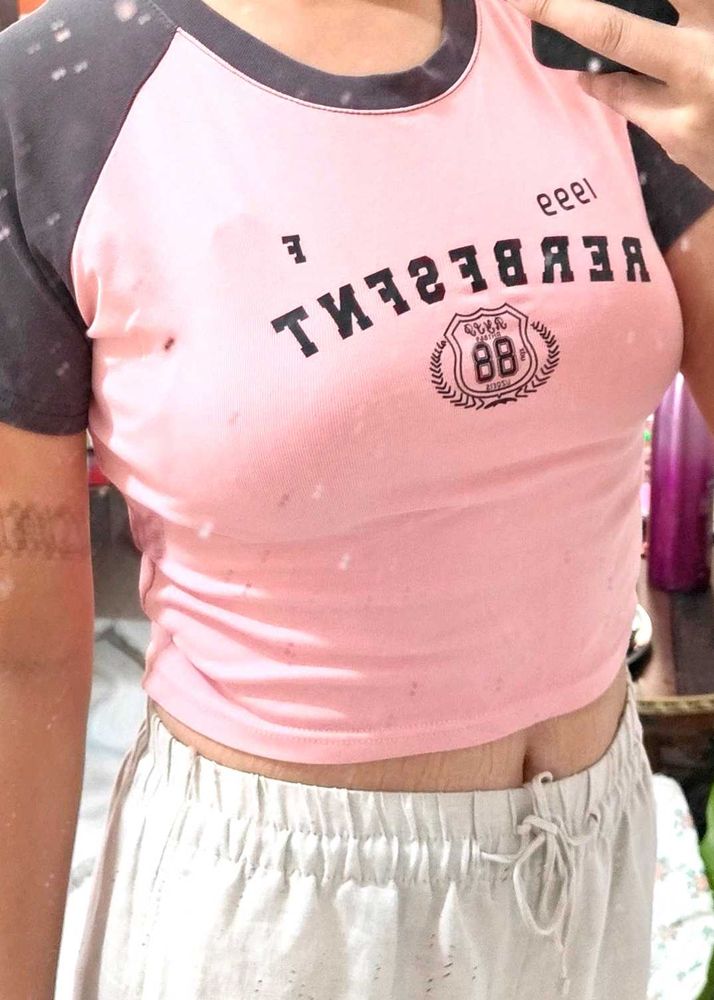 Baby Tee Crop Top