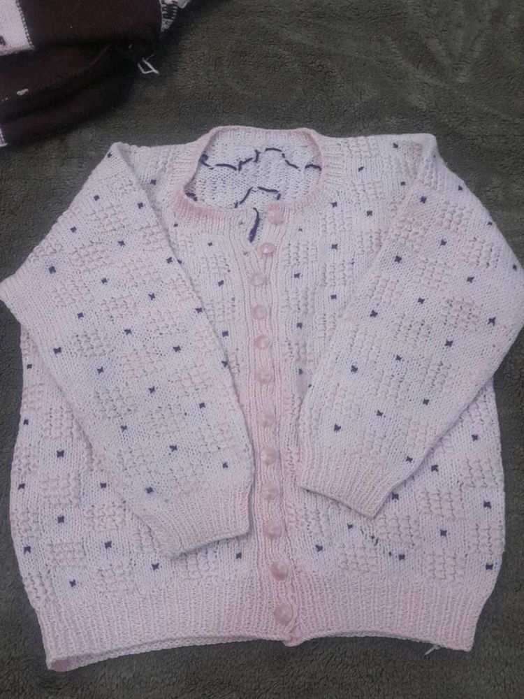 Cute Knitted Cardigan hand make sweter