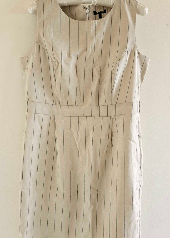 Striped Sleeveless Dress