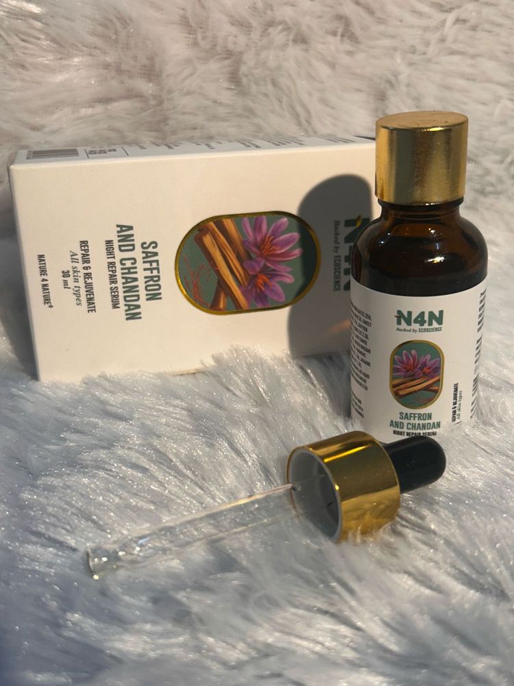 N4N Saffron &amp; Chandan Night Serum