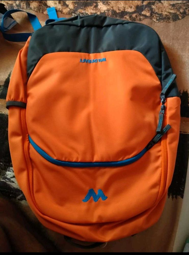Wildcraft Orange &amp; Black Backpack