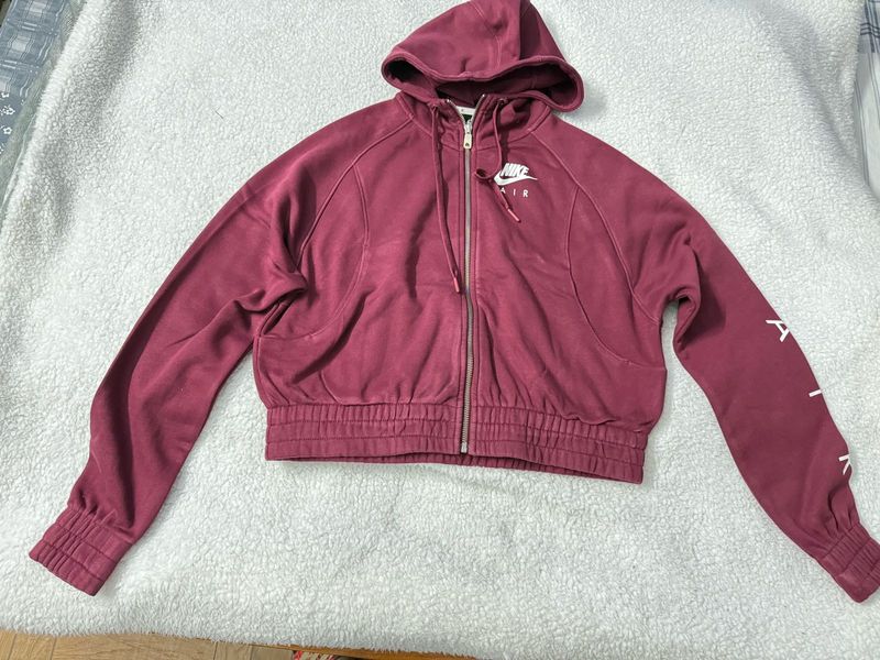 Nike Size S Crop Hoodie