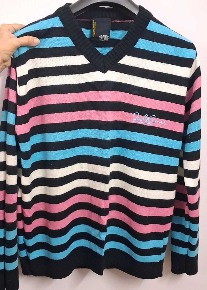 Jack &amp; Jones Striped Sweater in Brand New Conditio