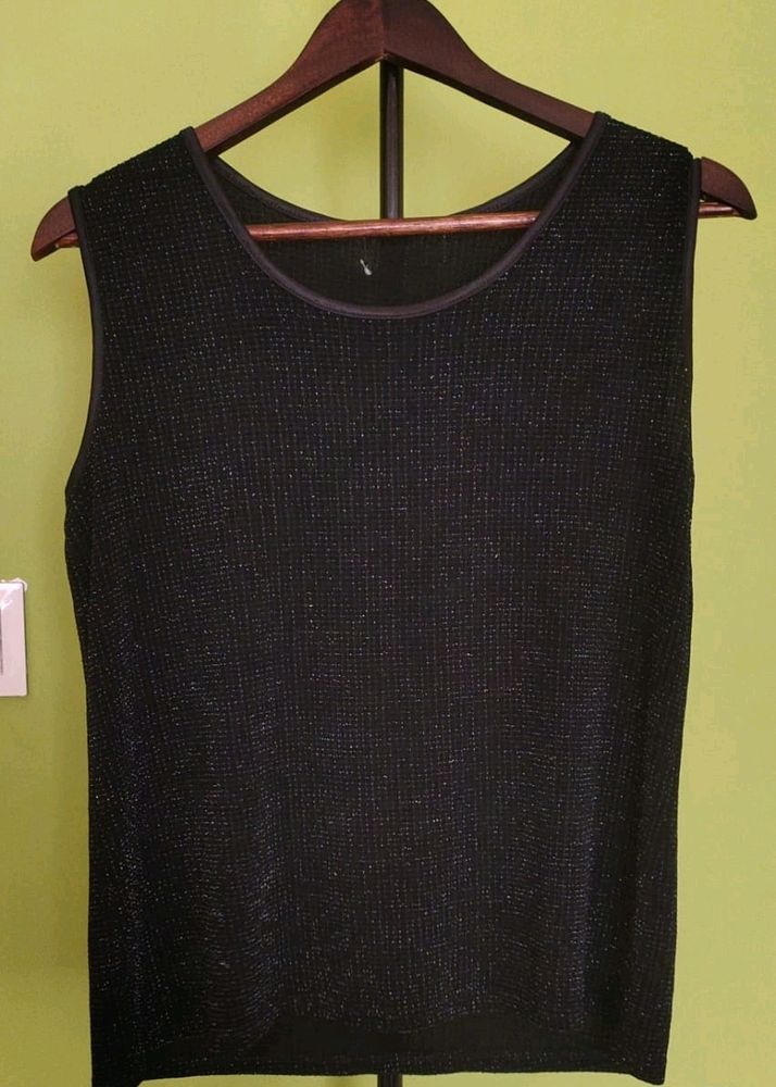 Noni Sleeveless Black Top/ New With Tag