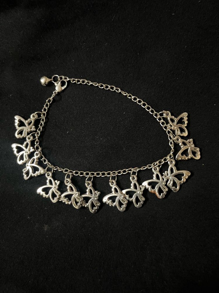 Oxidise butterfly Bracelet