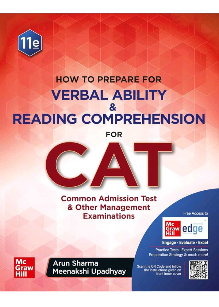 CAT Verbal Ability &amp; Reading Comprehension Book