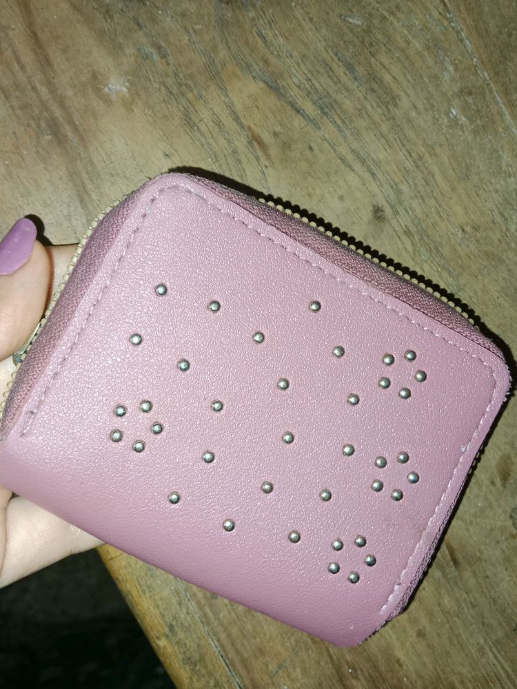 Wallet Light  Purple Colour