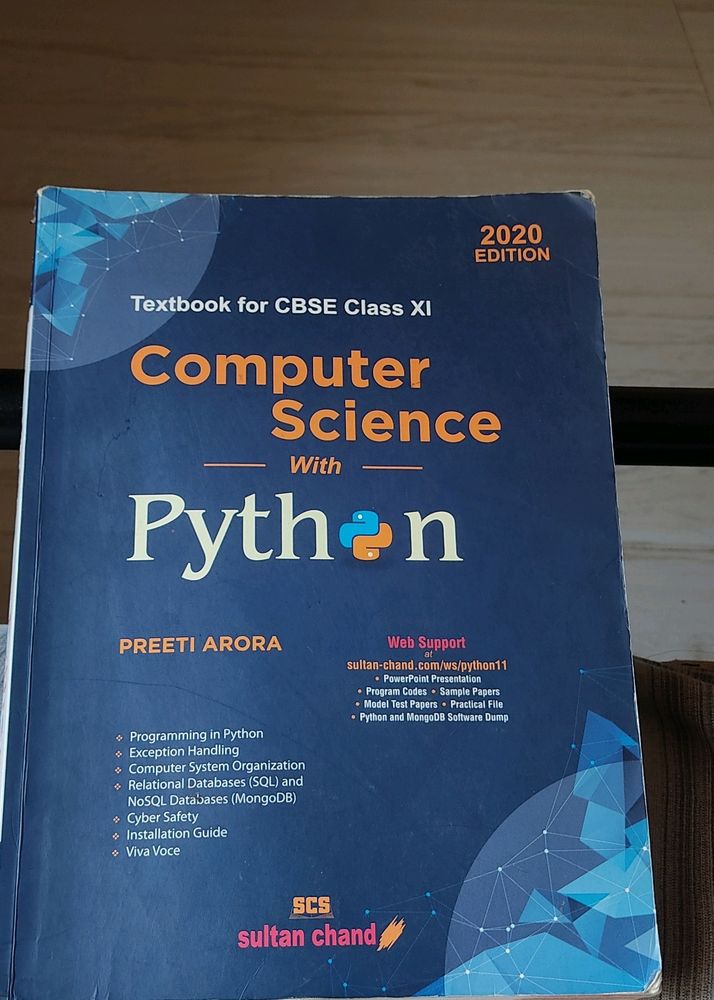 Computer Science Python Class 11
