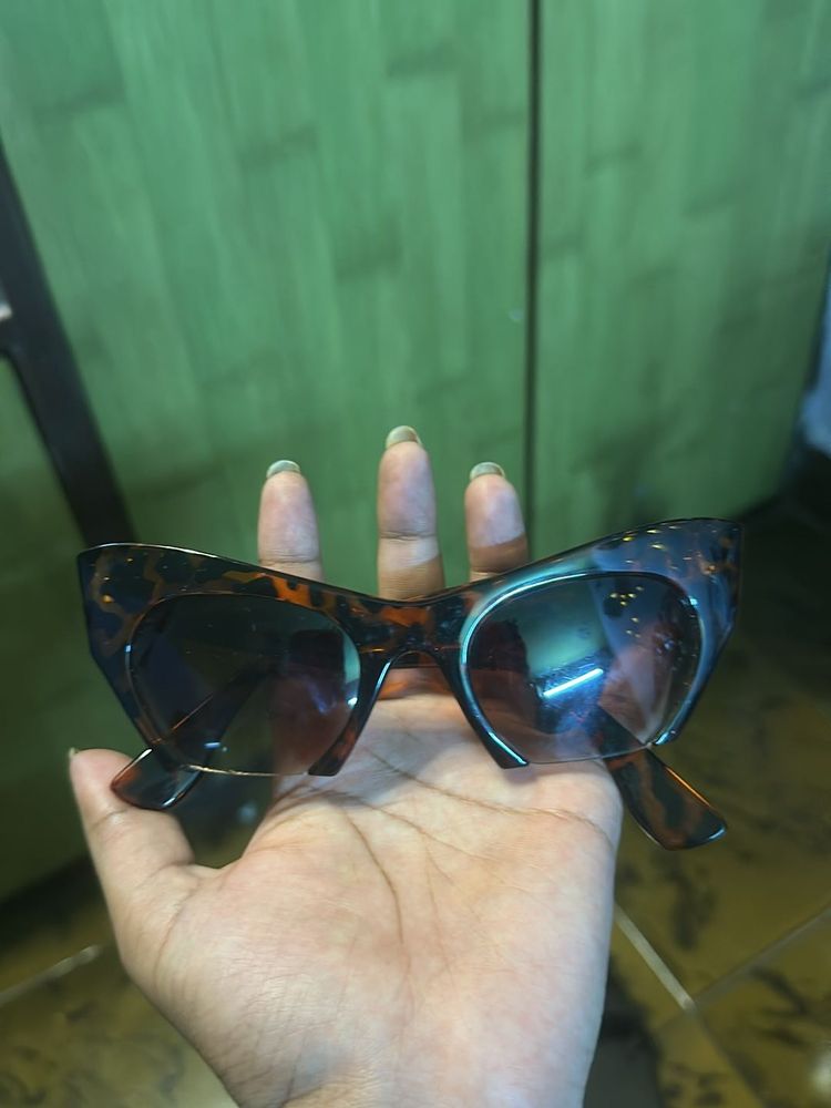 Leopard Print Women Glasses