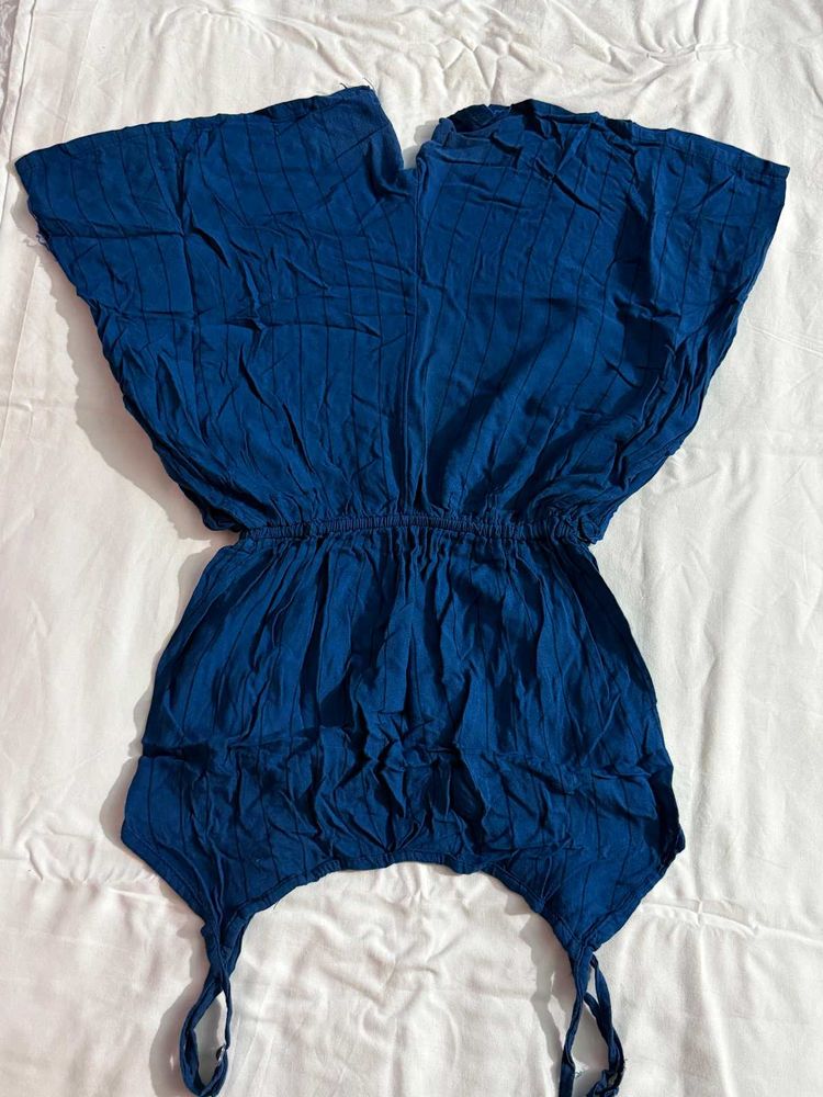 Blue Cover-Up Tunic