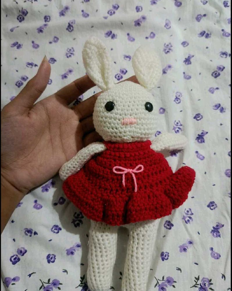 Crochet Bunny Plush Toy