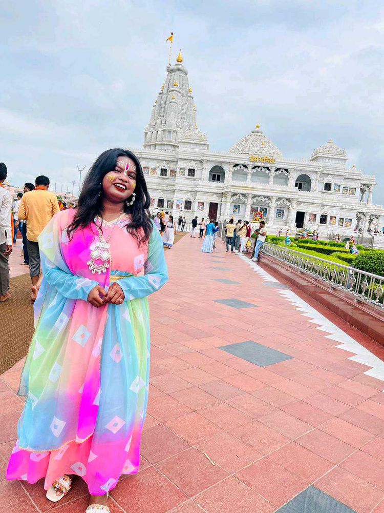 Colorful Ethnic Gown