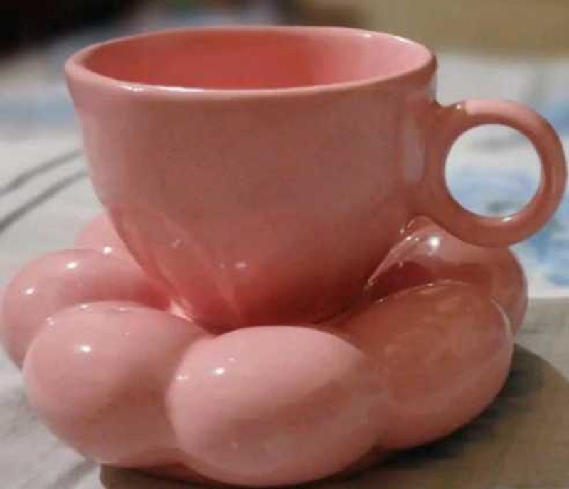 Pink Petal Cup &amp; Saucer