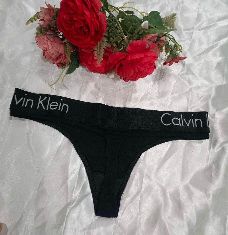 Calvin Klein Black Thong